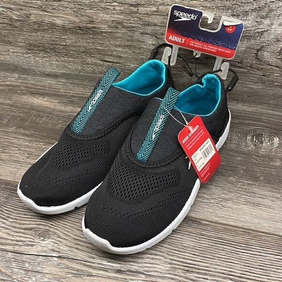 Speedo Women's Aquaskimmer Water Shoes - Black - Picture 4 of 10